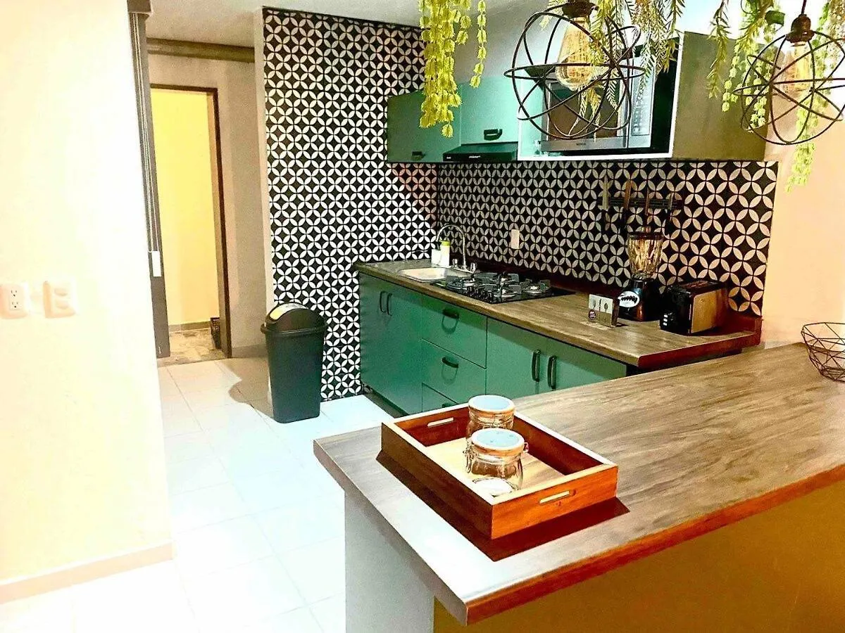 Planta Baja Enorme, Jardín, Parking, Hasta 11 Pax Apartamento Guadalajara México
